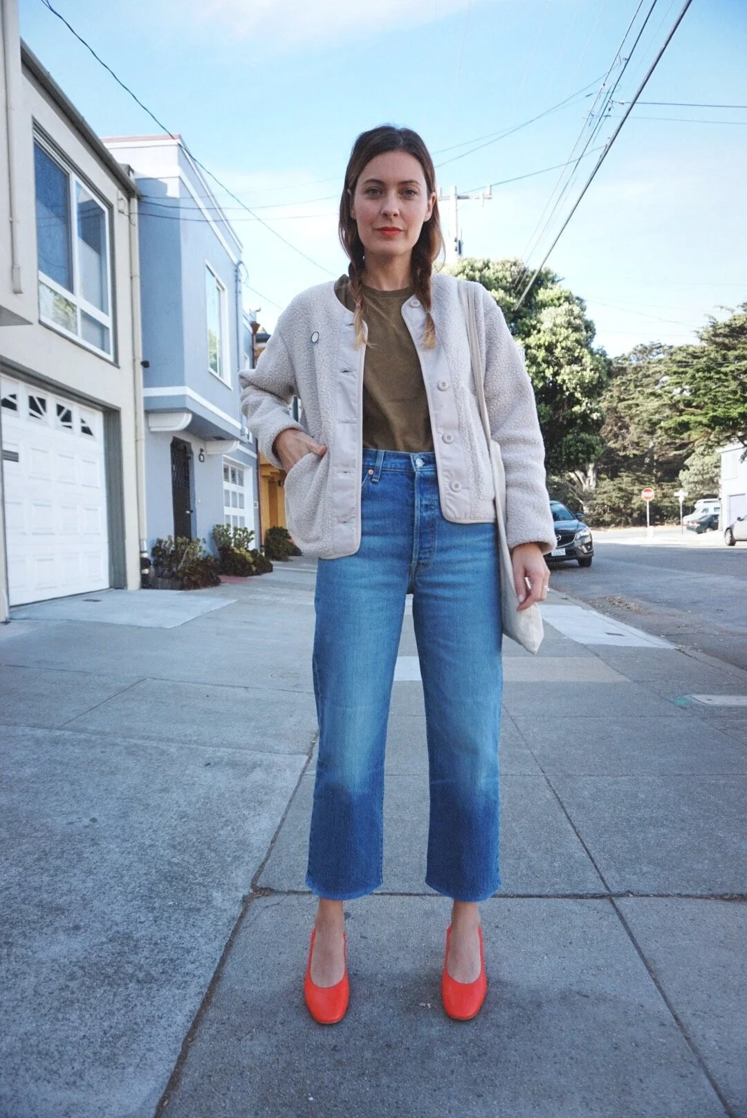 The ribcage top jeans levis